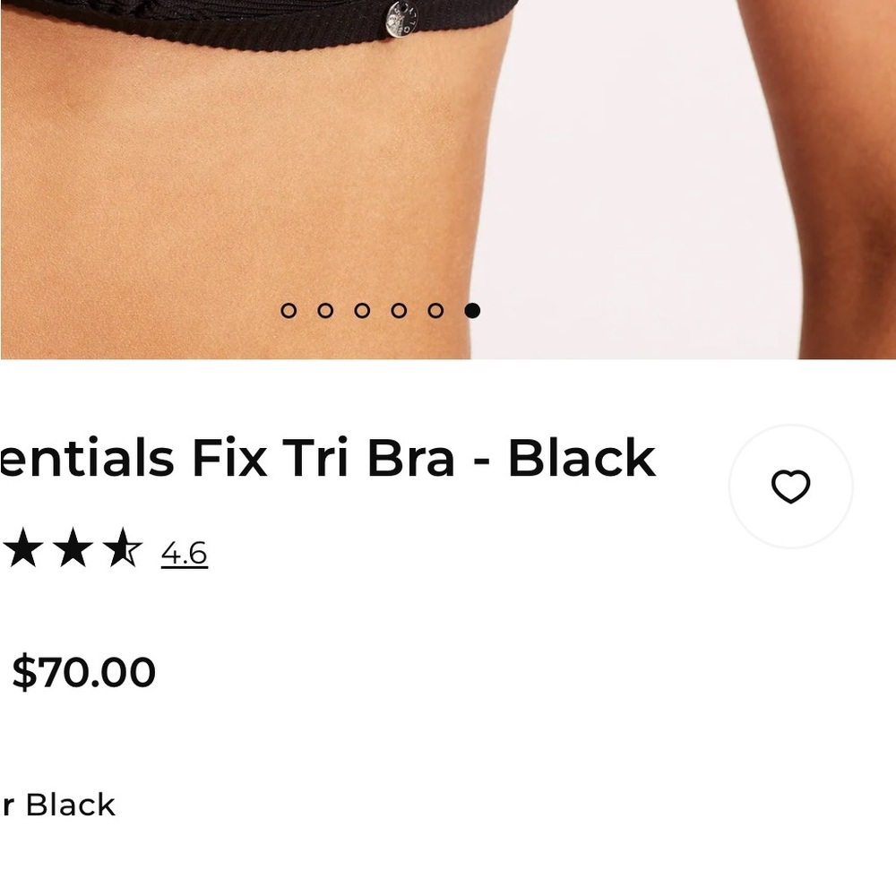 Black Ribbed Bikini Set - Picture 6 of 6